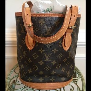 ❤️ Authentic Vintage Louis Vuitton Bucket Bag Pm